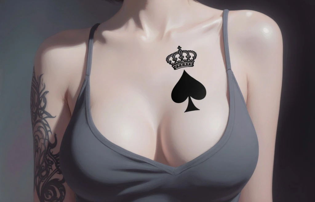 Tiffany’s Queen of Spades Tattoo